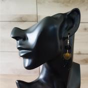 Pendantes dorées dépareillées Alysséa